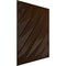 Ekena Millwork 19 5/8in. W x 19 5/8in. H Arrow EnduraWall Decorative 3D Wall Panel Covers 2.67 Sq. Ft. WP20X20AWAMB - alternate 5